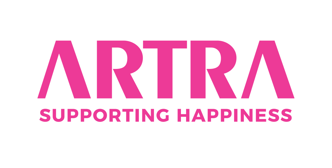 ARTRA logo 2025 - Pantone 806-1